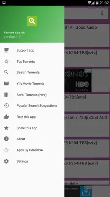 Laura Android's Best Torrent Search android App screenshot 2